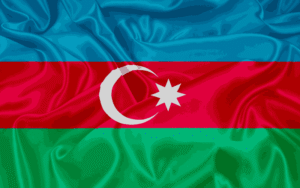 Azerbaijan Flag Banner