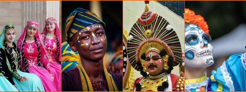 world culture banner for 247 quiz website