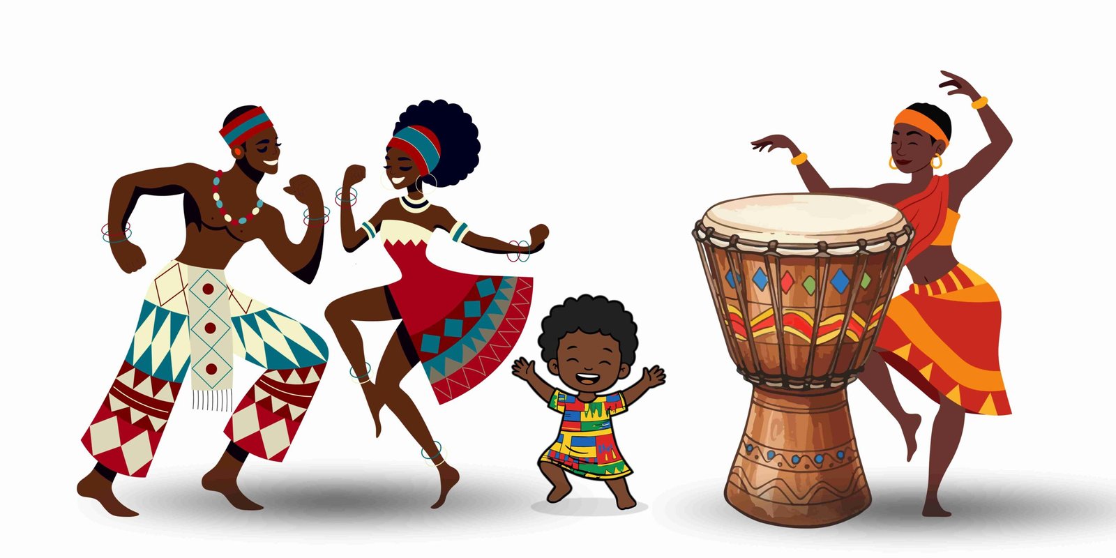 africans dancing to music