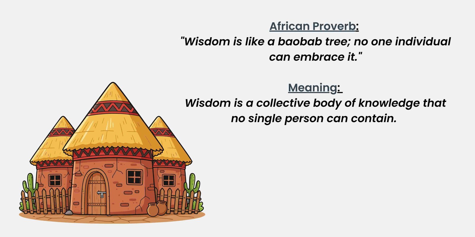 African proverbs