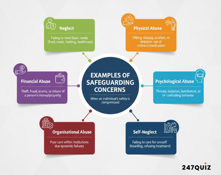 Examples of Safeguarding Concerns Infographic banner