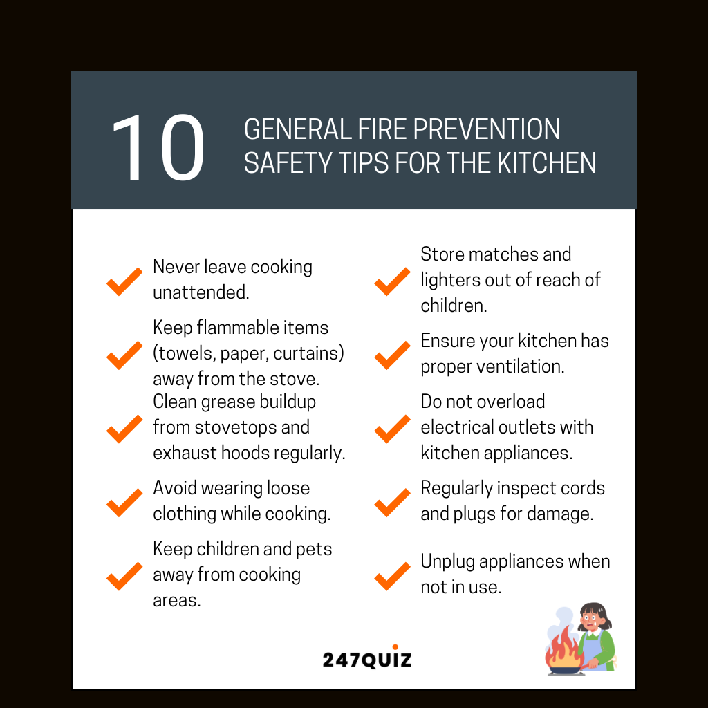 Fire Prevention Safety Tips for the Kitchen