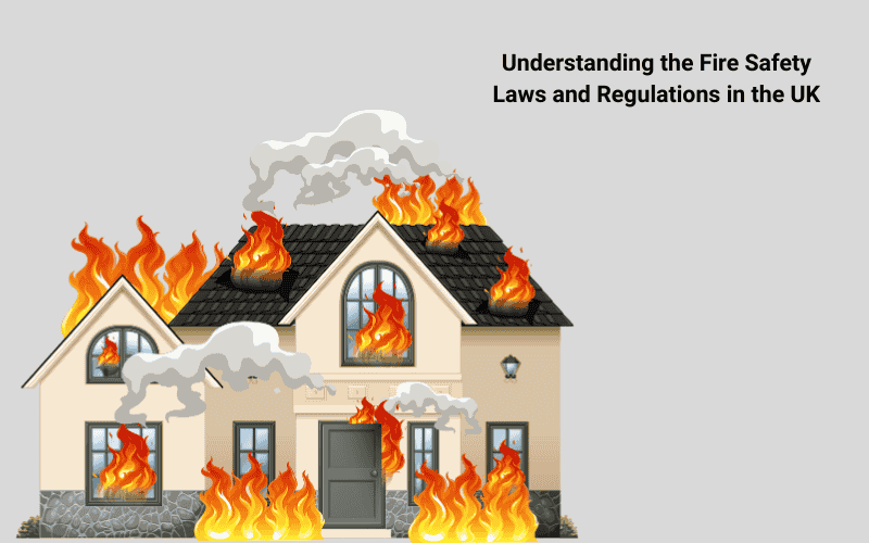 fire in a building image