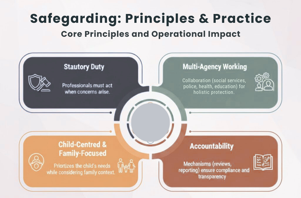Safegarding: Principles & Practice Core Principles and Operational Impact Safegarding: Principles & Practice Core Principles and Operational Impact Infography