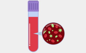 tet tube showing sepsis