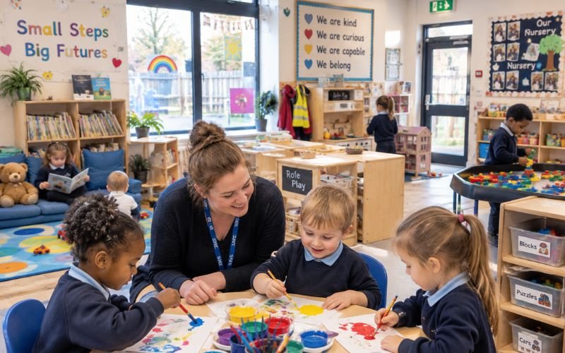 7 areas of learning in the Early Years Foundation Stage (EYFS)